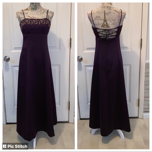 Vintage Dresses & Skirts - Beautiful Vintage 1980s/90s Zum Zum by Niki Livas Prom Gown💕